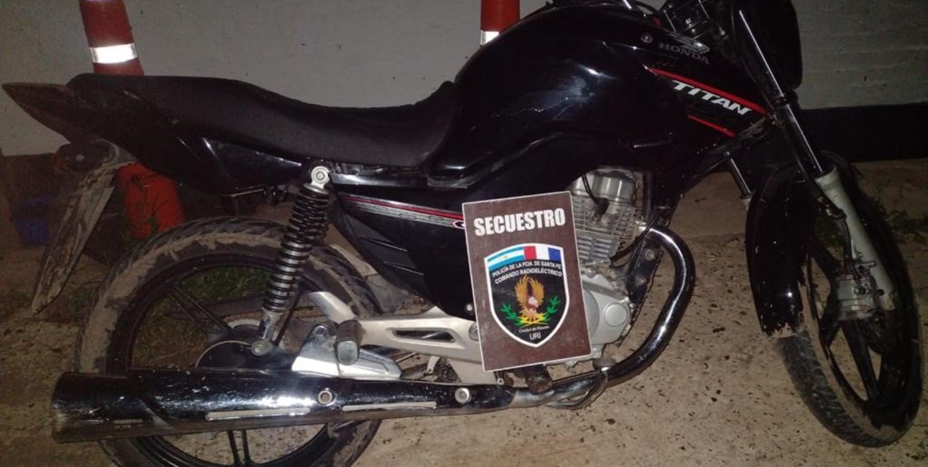 Apresaron en Recreo a dos ladrones de motos 