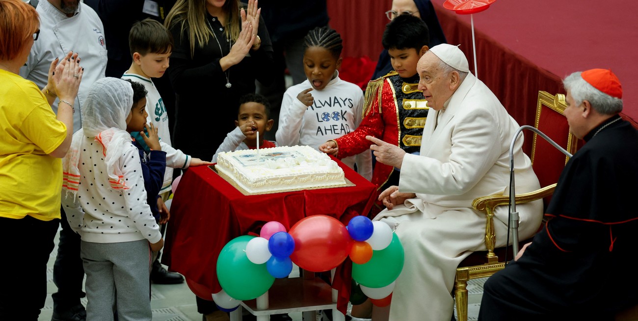 En imágenes: los festejos del Papa Francisco en el día de su cumpleaños