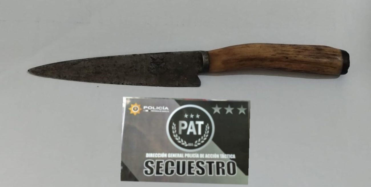 Secuestran diez armas blancas por amenazas, grescas e intentos de robos