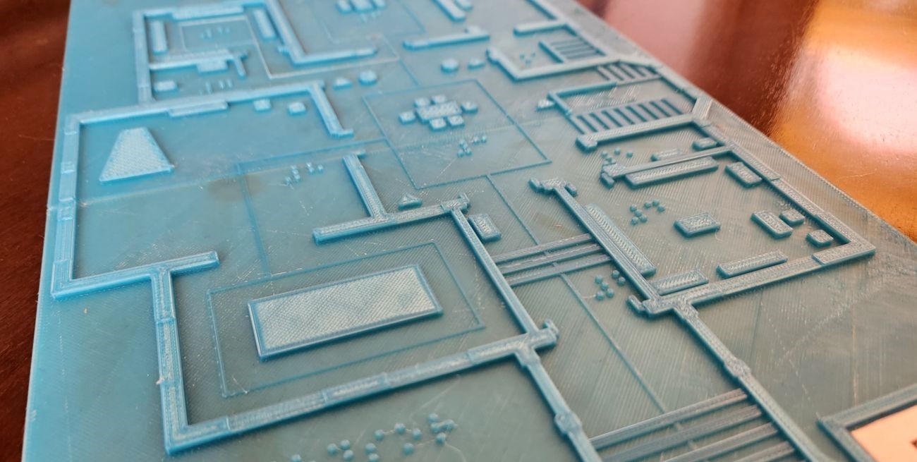 La Casa de los Gobernadores presenta esquemas hápticos de circulación