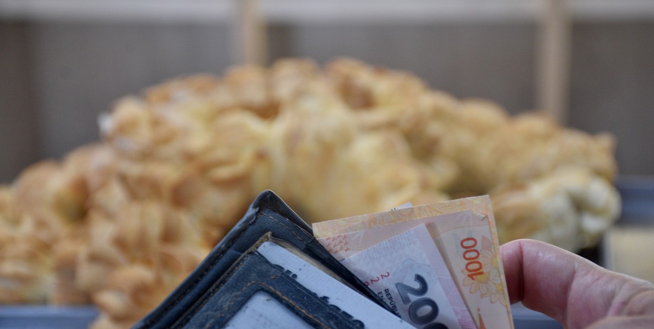El kilo de pan en la ciudad de Santa Fe se vende hasta $ 1.600