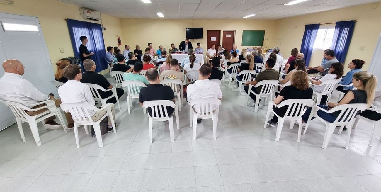 Autoridades del departamento San Cristóbal mantuvieron un encuentro con funcionarios provinciales