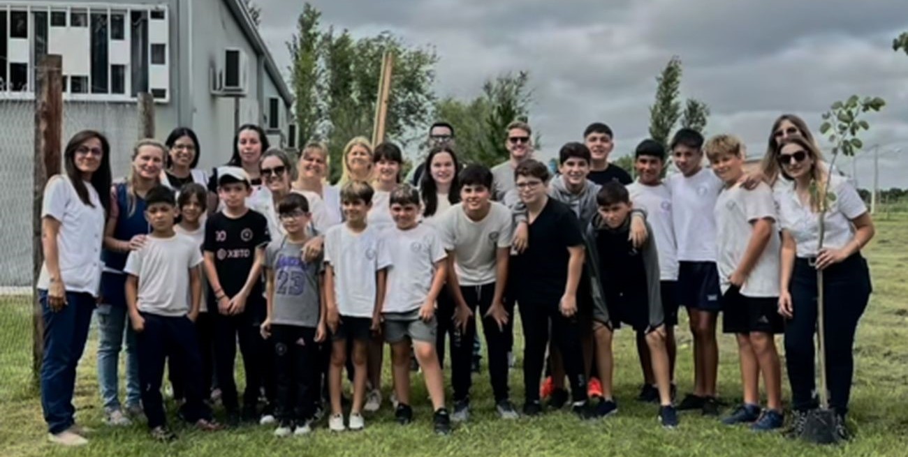 La Escuela Nº 332 de Pilar, puso en marcha su proyecto de "concientización ambiental"