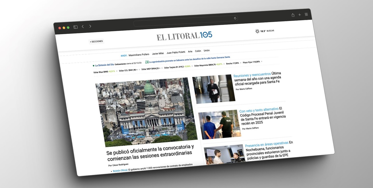 El Litoral en 2023:  un año de innovación, crecimiento y liderazgo