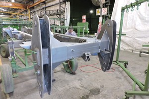 Tres años de sequía -y especialmente el último- terminaron impactando también en las actividades vinculadas con la metalmecánica (foto) y la industrialización de cereales y oleaginosas, en particular la soja. Créditos: Federico Aguer