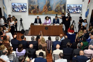 Adriana Molina dirigirá la presidencia del Concejo. Es la primera mujer en 150 años de historia legislativa local que ocupa ese cargo. Crédito: Guillermo Di Salvatore