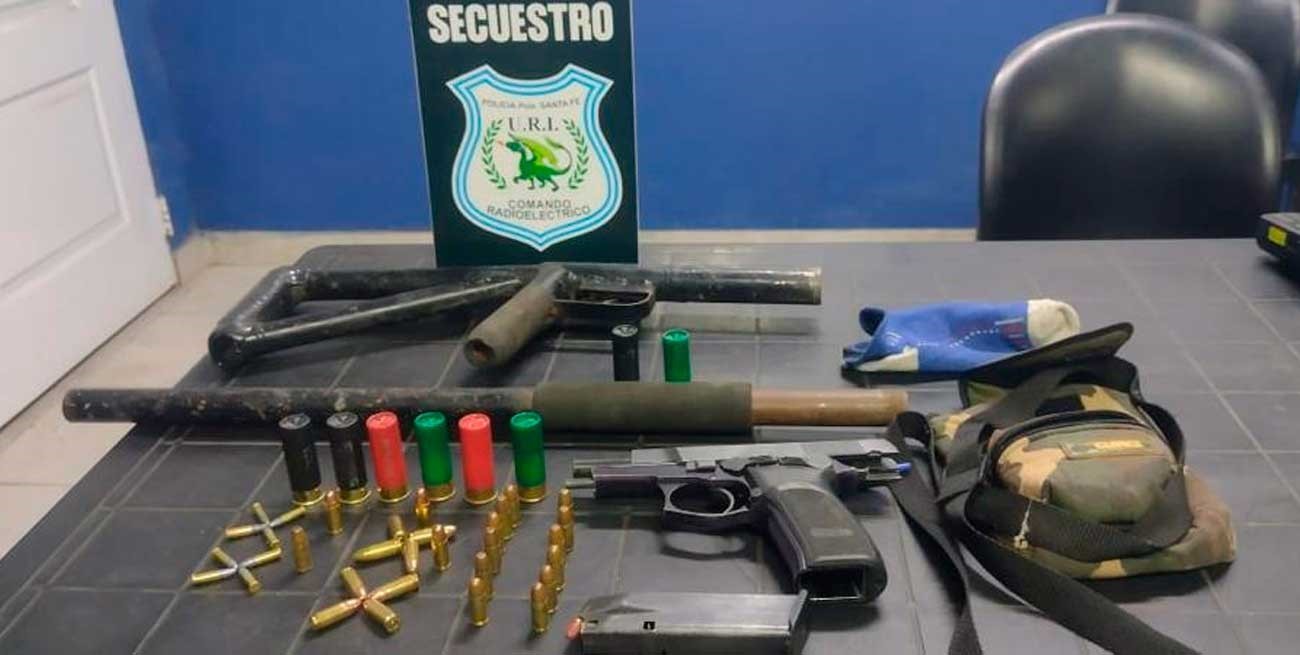 Un vendedor ambulante fue herido al  quedar en medio de un tiroteo callejero