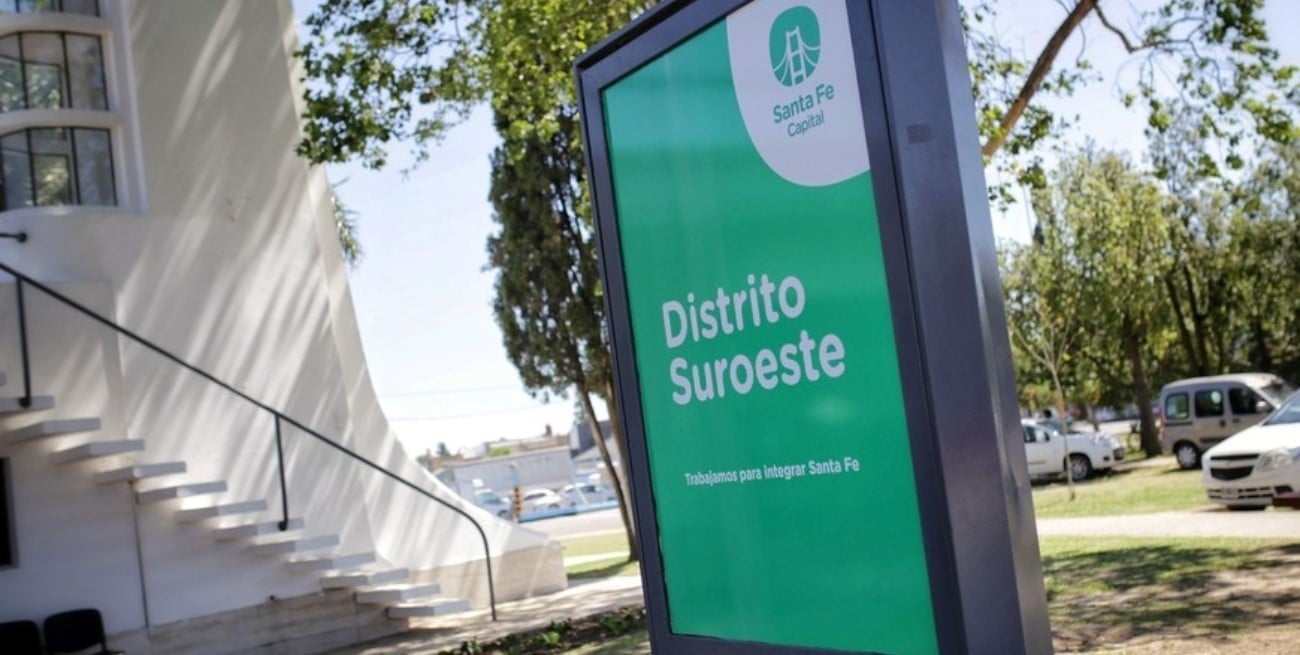 Cómo funcionarán los centros de distritos municipales durante enero en Santa Fe