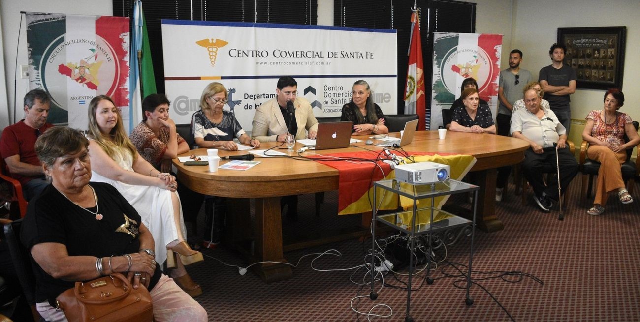 El Círculo Siciliano reconoció a socios honorarios en Italia