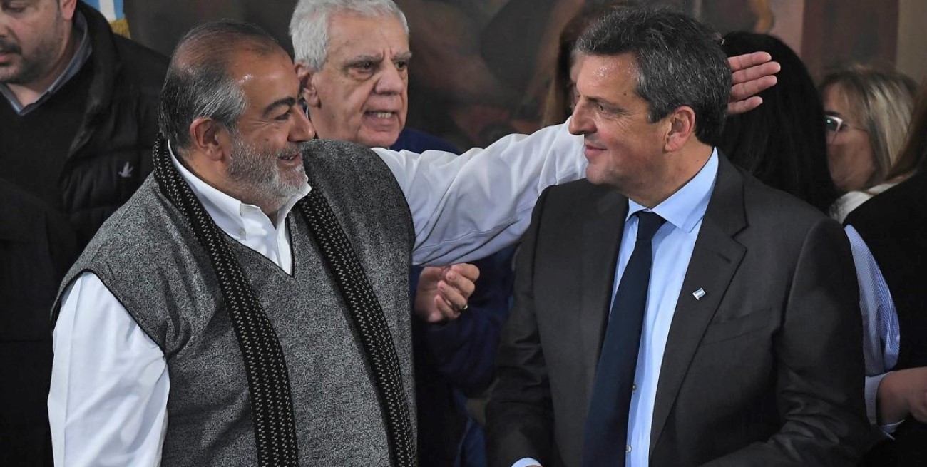 Massa y la CGT analizaron la situación del país