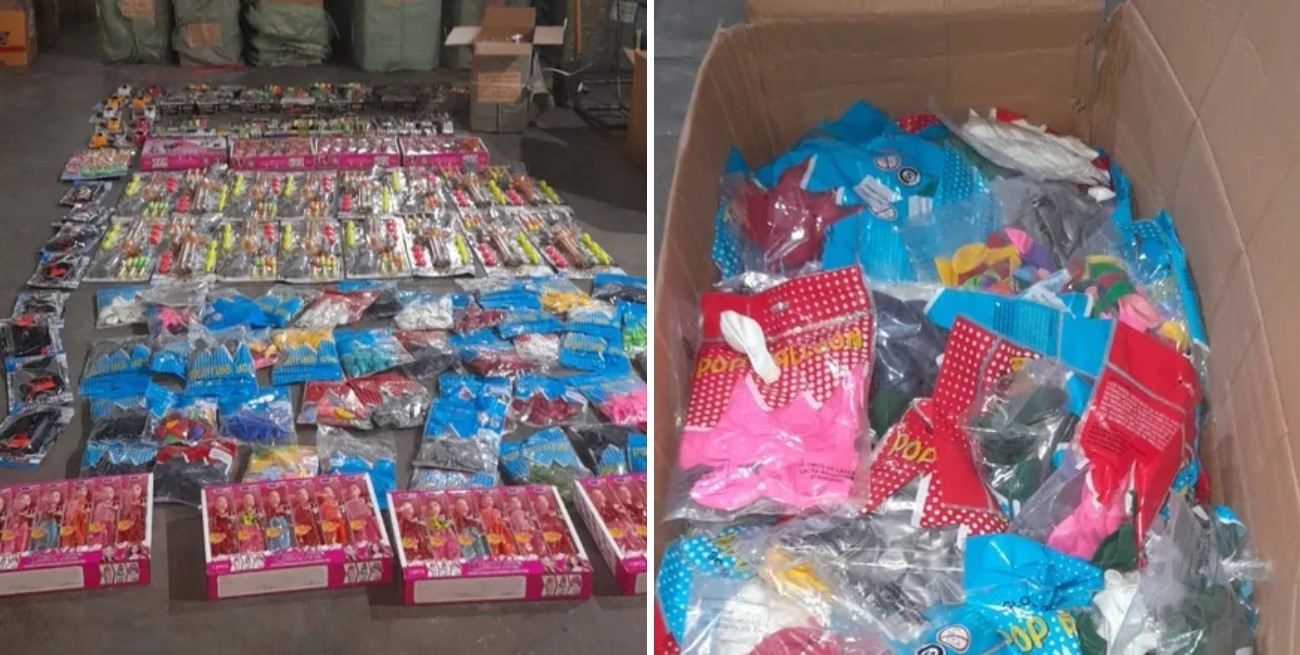 Incautaron más de 11 mil juguetes falsos riesgosos para la seguridad infantil