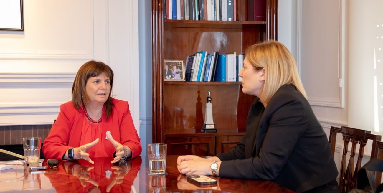 Scaglia presentó ante Bullrich las leyes sobre seguridad votadas en Santa Fe