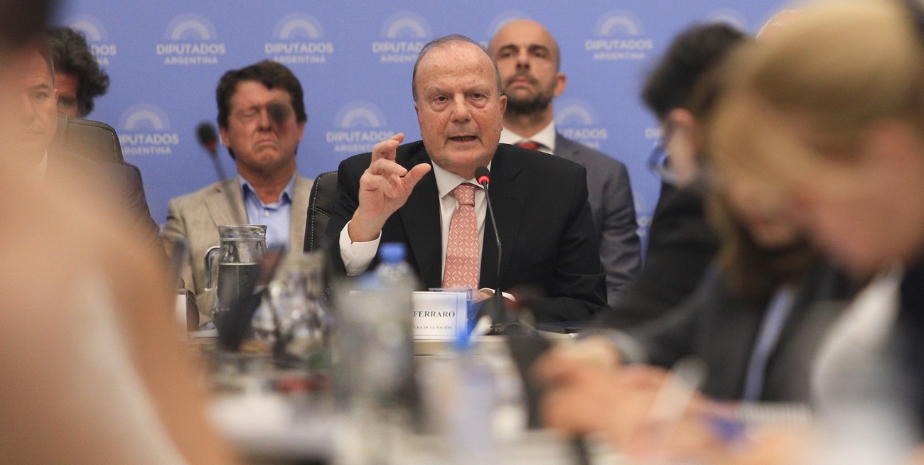 Ferraro plasmó una férrea defensa de las reformas en el sistema de inversiones ante Diputados