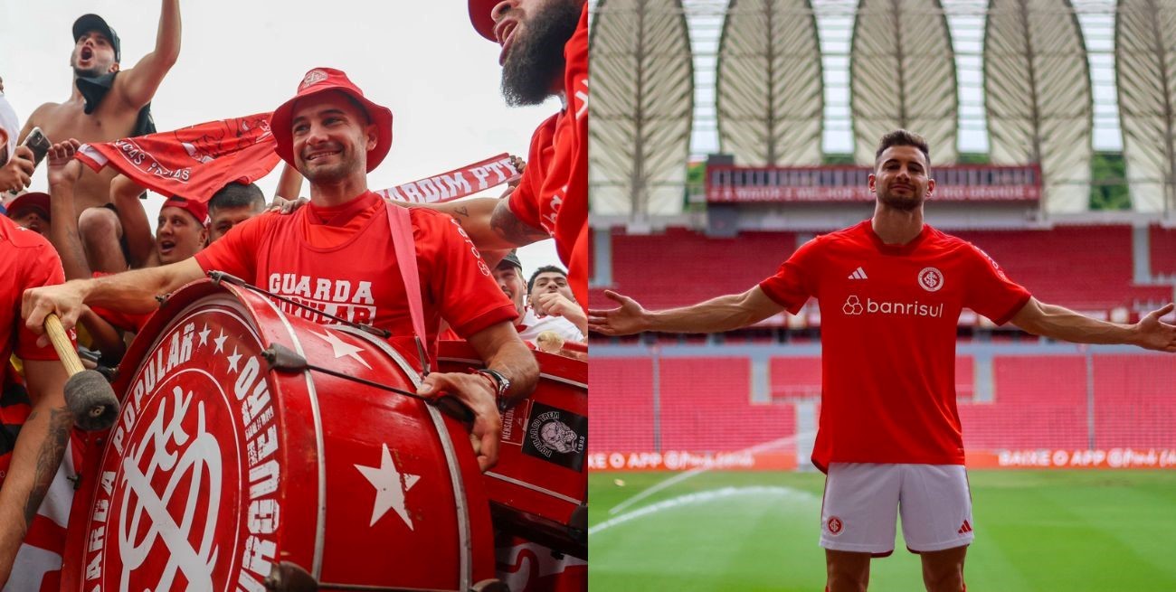 Video: el impresionante recibimiento del Inter de Porto Alegre para Lucas Alario