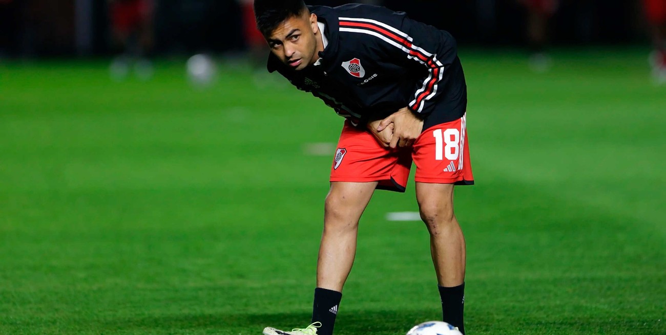 "Pity" Martínez se lesionó la rodilla y es una baja importante para River
