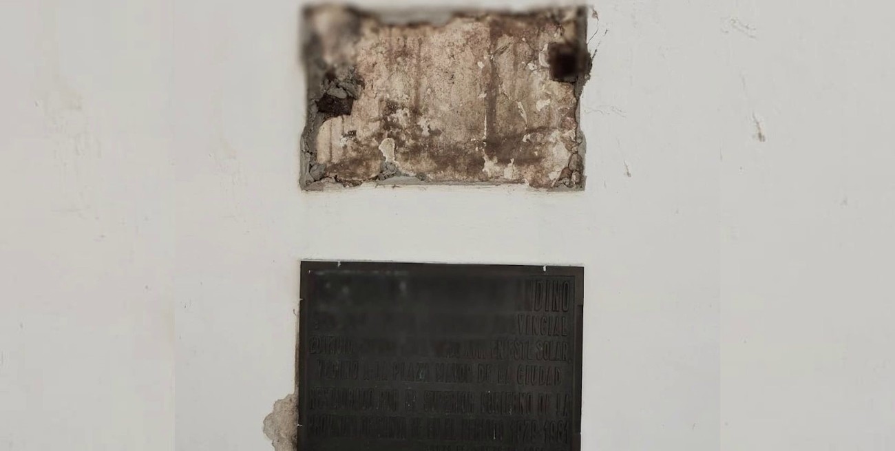 Robaron placas en el Museo Histórico Provincial y el Gobierno toma medidas preventivas