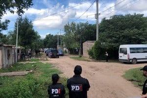 Lo detuvieron en enero de 2024, en un "aguantadero" de la banda. Créditos: Pablo Aguirre