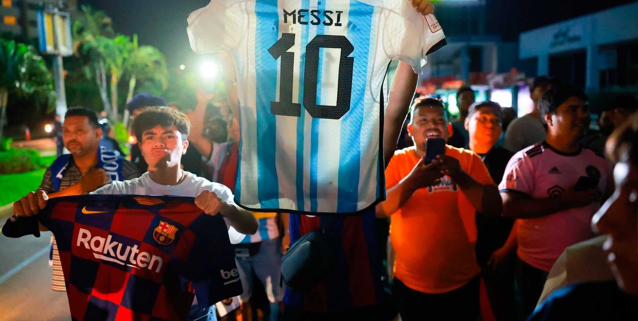 Messi viral: el 10 revoluciona El Salvador en la previa de un amistoso