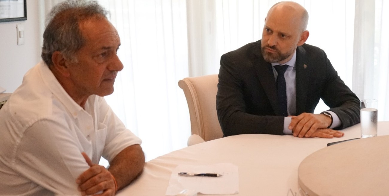 Puccini se reunió con Scioli para aumentar exportaciones a Brasil