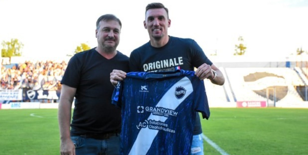 Franco Armani, presente en cancha de Ben Hur