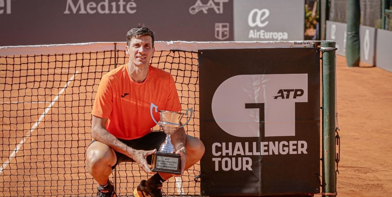 El santafesino Facundo Bagnis se consagró campeón del Challenger de Buenos Aires II
