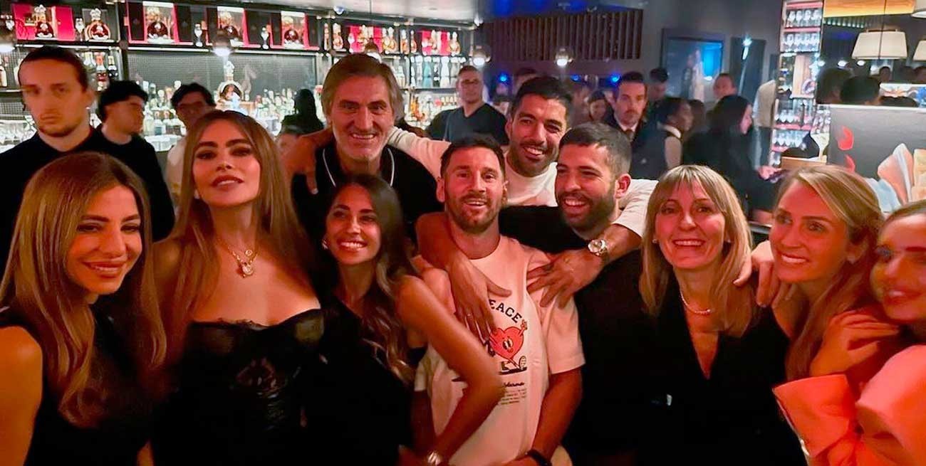 La foto de Messi con Sofia Vergara en la noche de Miami que se volvió viral