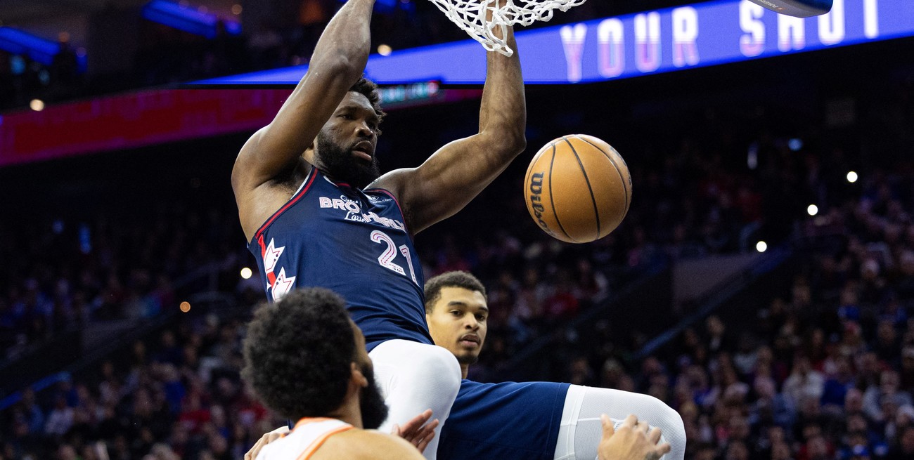 Locura en la NBA: Embiid marcó 70 puntos para Sixers