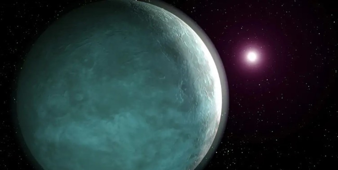 El telescopio espacial Hubble detectó agua en la atmósfera de un pequeño planeta
