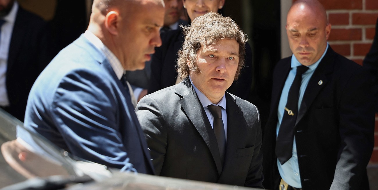 Milei exigió la liberación de los rehenes a Hamas