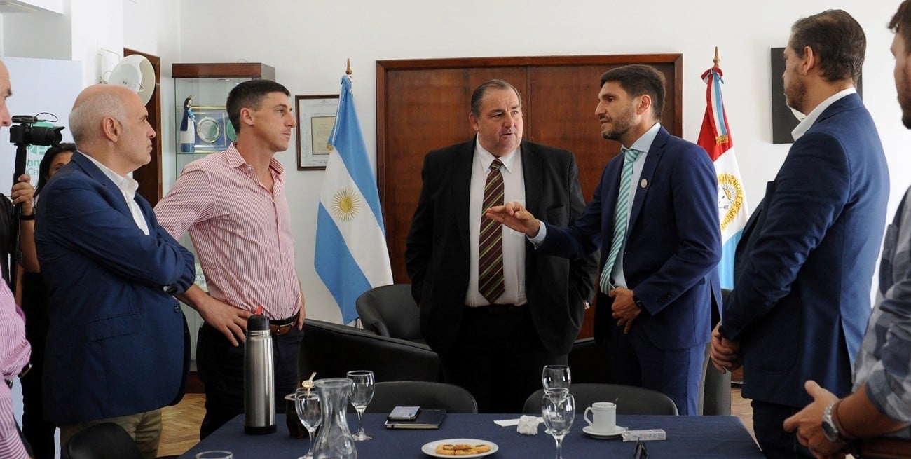 Poletti con Pullaro fijaron agenda de trabajo conjunto para la ciudad