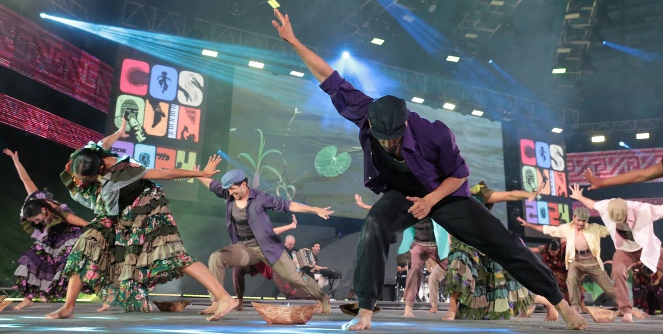 Santa Fe en Cosquín: un espectáculo poético en honor al río y la cultura litoraleña