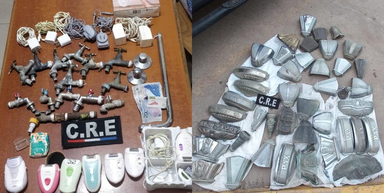 Importante secuestro de material robado en distintas localidades santafesinas