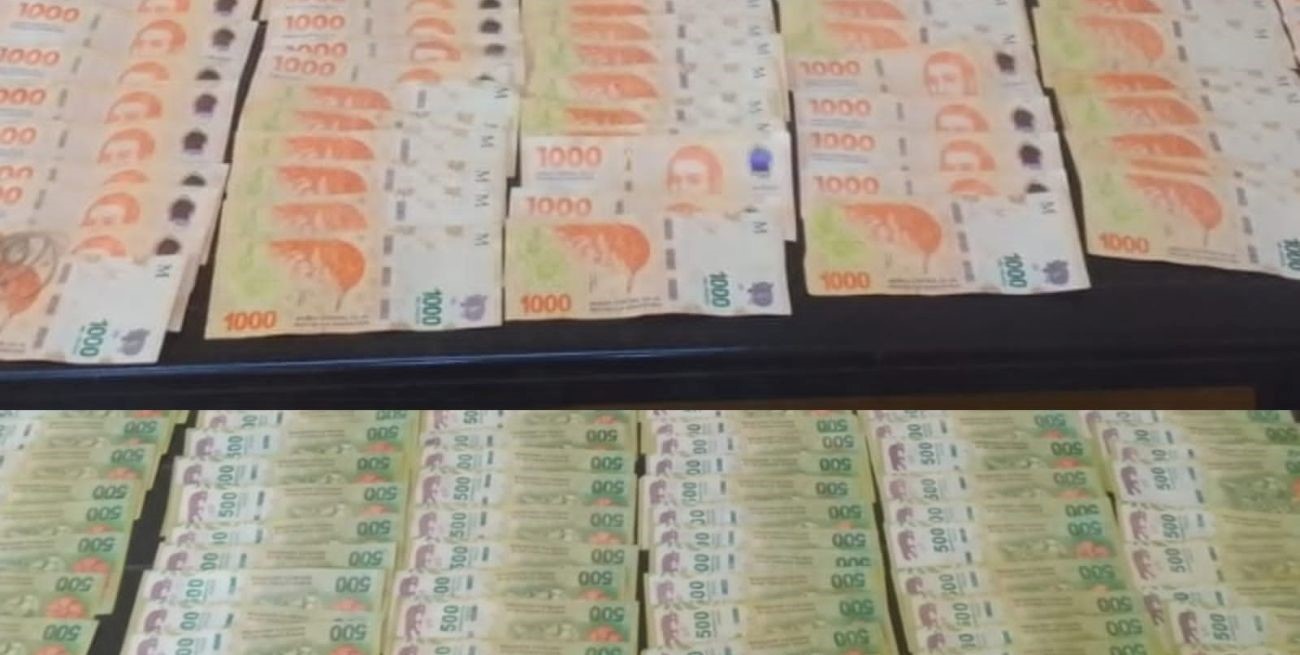 En barrio María Selva: aprehendieron a un hombre y  recuperaron más de 300 mil pesos robados