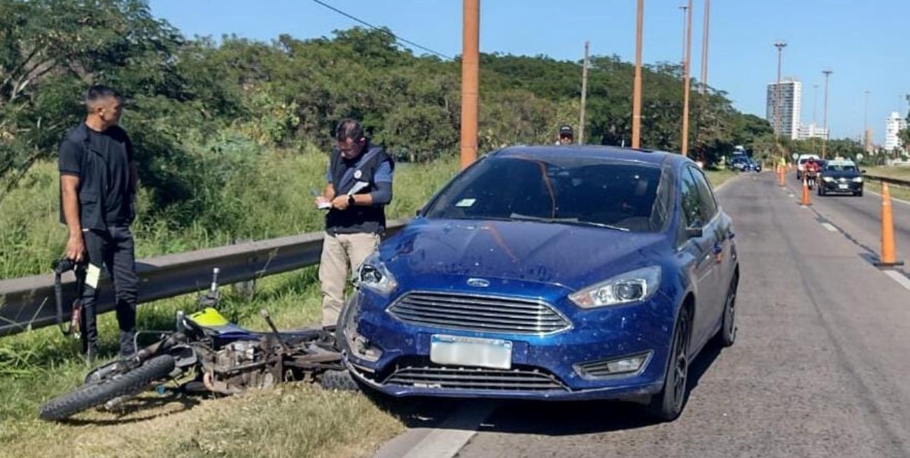 Está grave un oficial de policía que fue atropellado en la ruta 168