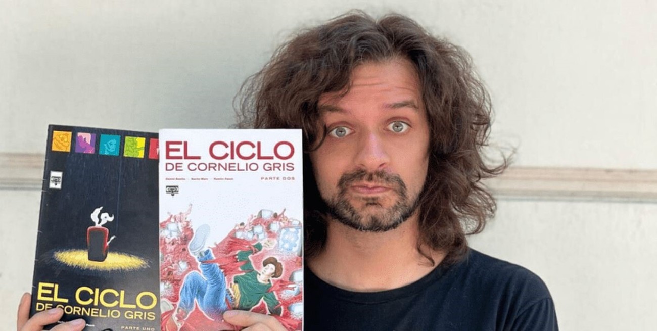 Cornelio Gris: crítica y humor en un mundo distópico de viñetas
