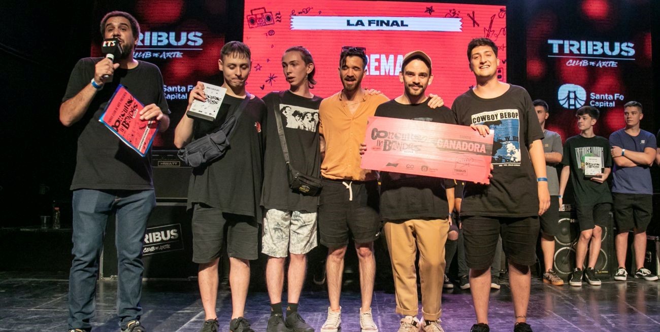 Crema ganó el Concurso de Bandas