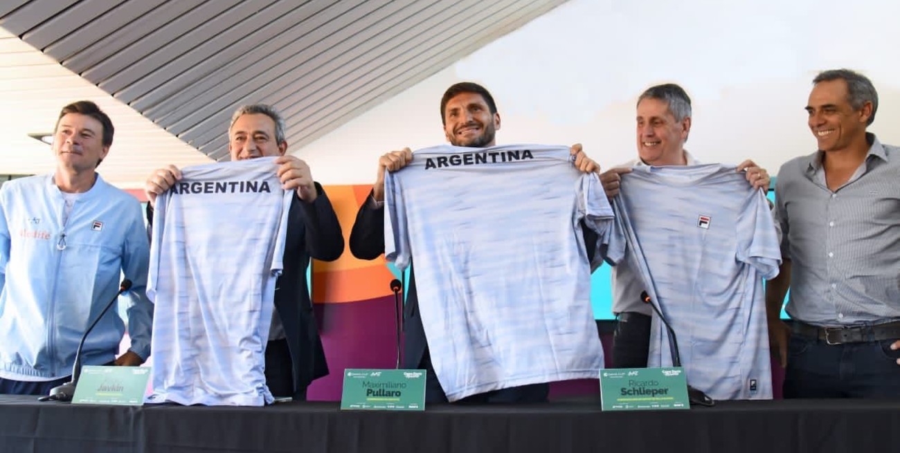 Se presentó oficialmente la serie de Copa Davis en Rosario