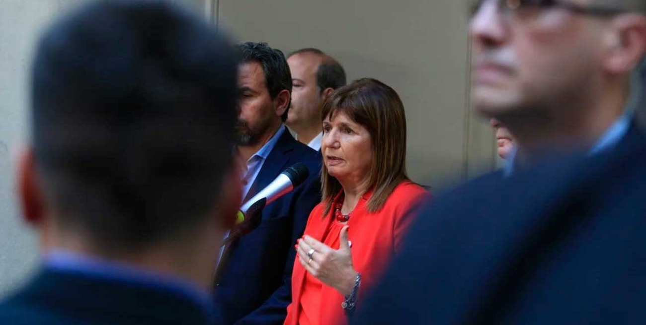 Bullrich también pone el foco en los presos de "alto riesgo"