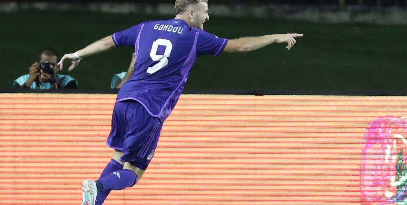 La revolución Gondou, el delantero rufinense que la rompe en el Sub 23