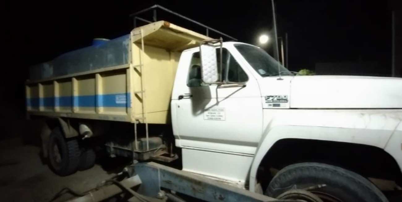 Hallaron el camión robado a la Agrícola Ruprimas SRL