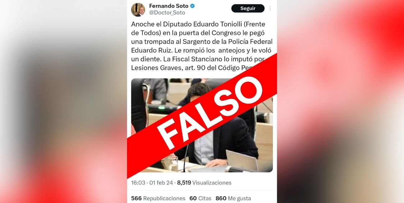 Solidaridad ante la "fake" 