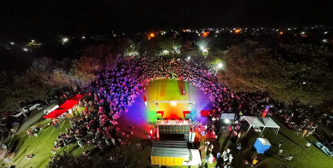 Una multitud se dio cita en la primera Fiesta de la Unión Departamental en San Javier