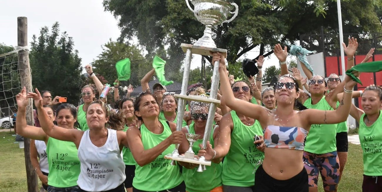 Las Olimpíadas de la Mujer se destacaron durante tres días en Coronda