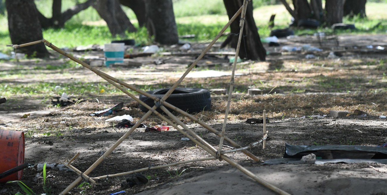 Se desmontaron los módulos que albergaban a evacuados de La Vuelta del Paraguayo