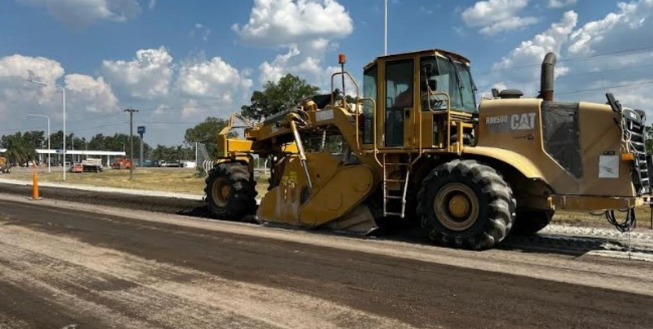 Obra clave en el norte santafesino: avanza la pavimentación de la Ruta 39