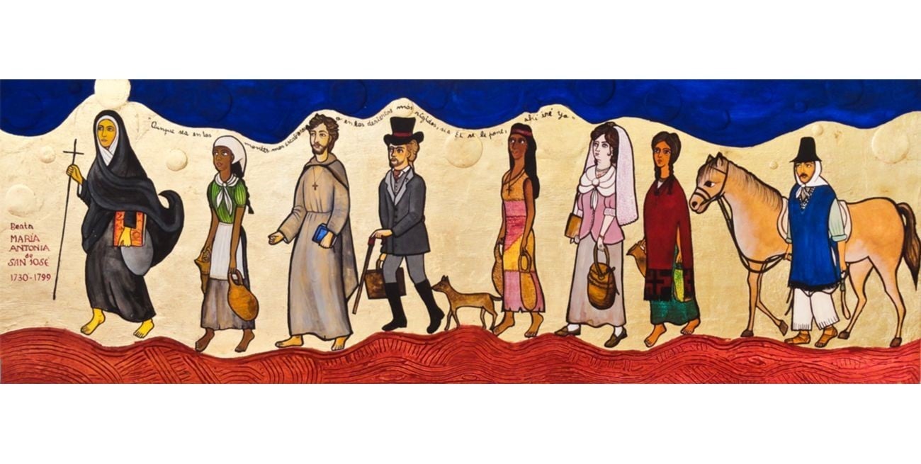 Un acercamiento pictórico a Mama Antula