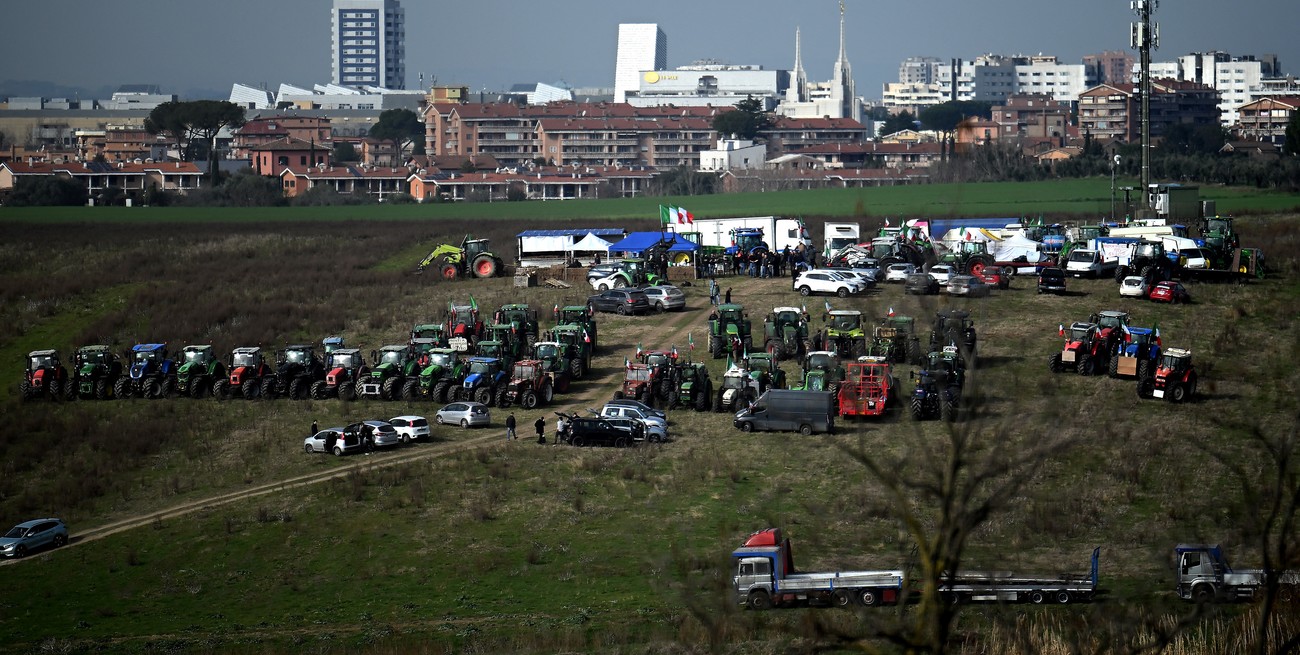 Las protestas agrarias se expanden por toda Italia