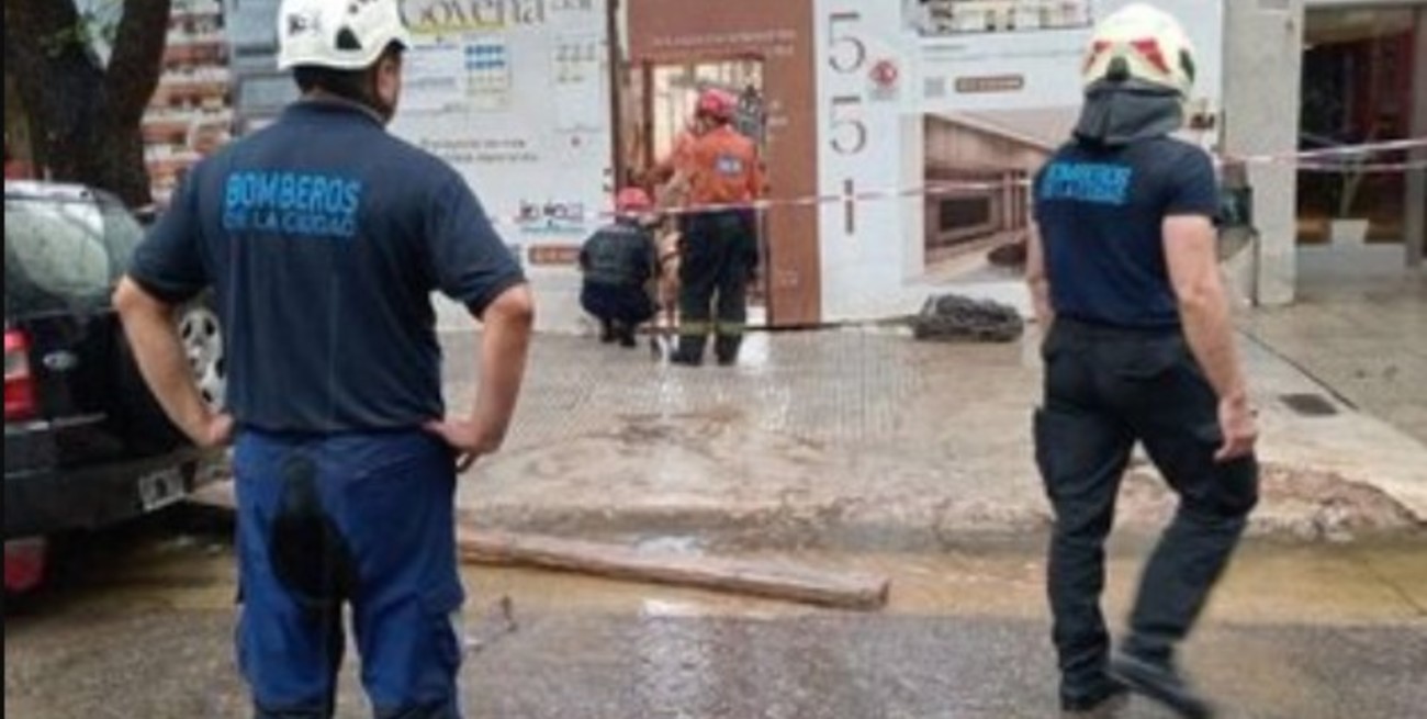 Video: hallaron otro cuerpo entre los escombros del derrumbe en Caballito