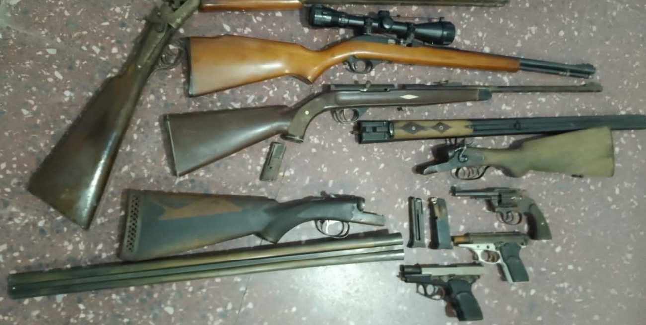 Rosario y El Trébol: secuestran nueve armas de fuego en dos operativos