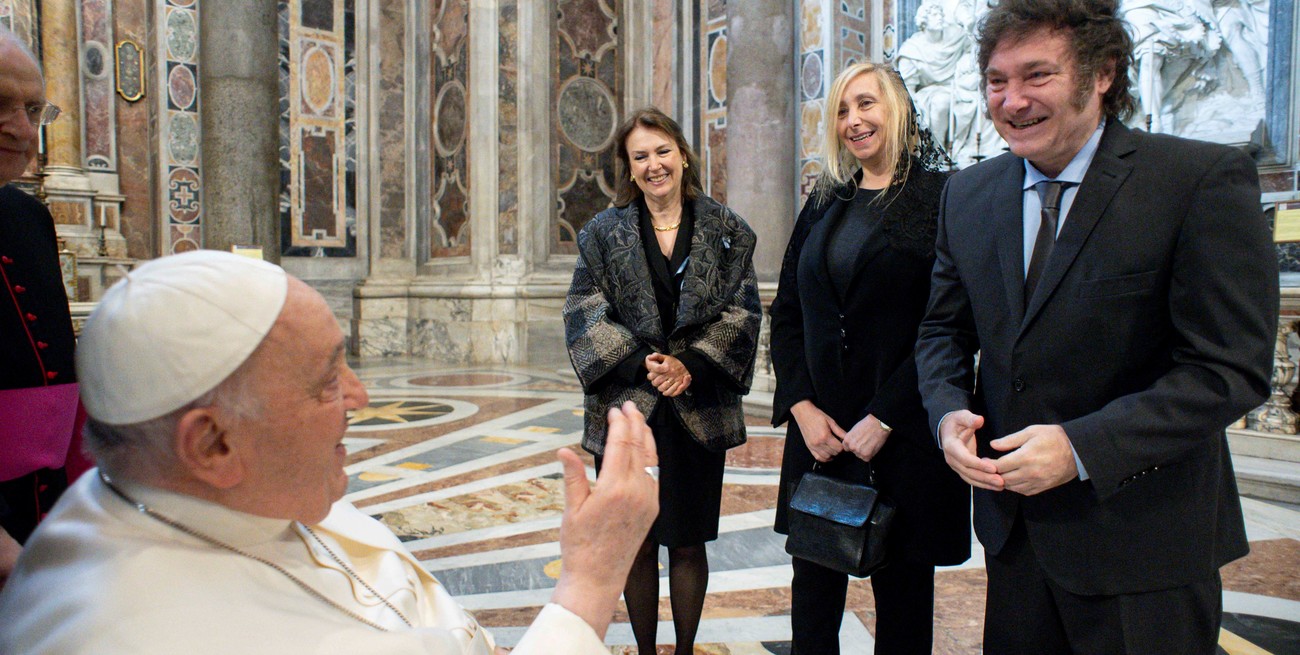 Tras la foto con el Papa, cómo sigue la agenda oficial de Javier Milei en Roma